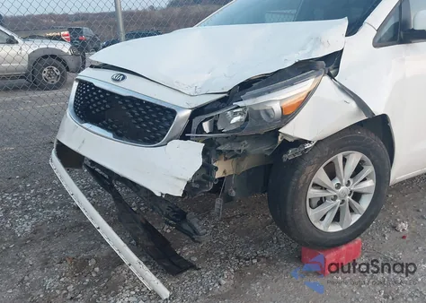 2016 Kia Sedona Lx из США, поврежденный, VIN KNDMB5C18G6103705